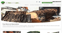 Desktop Screenshot of abctreeservicepros.com
